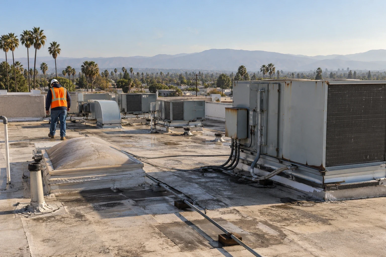 Roof condition report in Visalia, CA Roof condition report in Visalia, CA