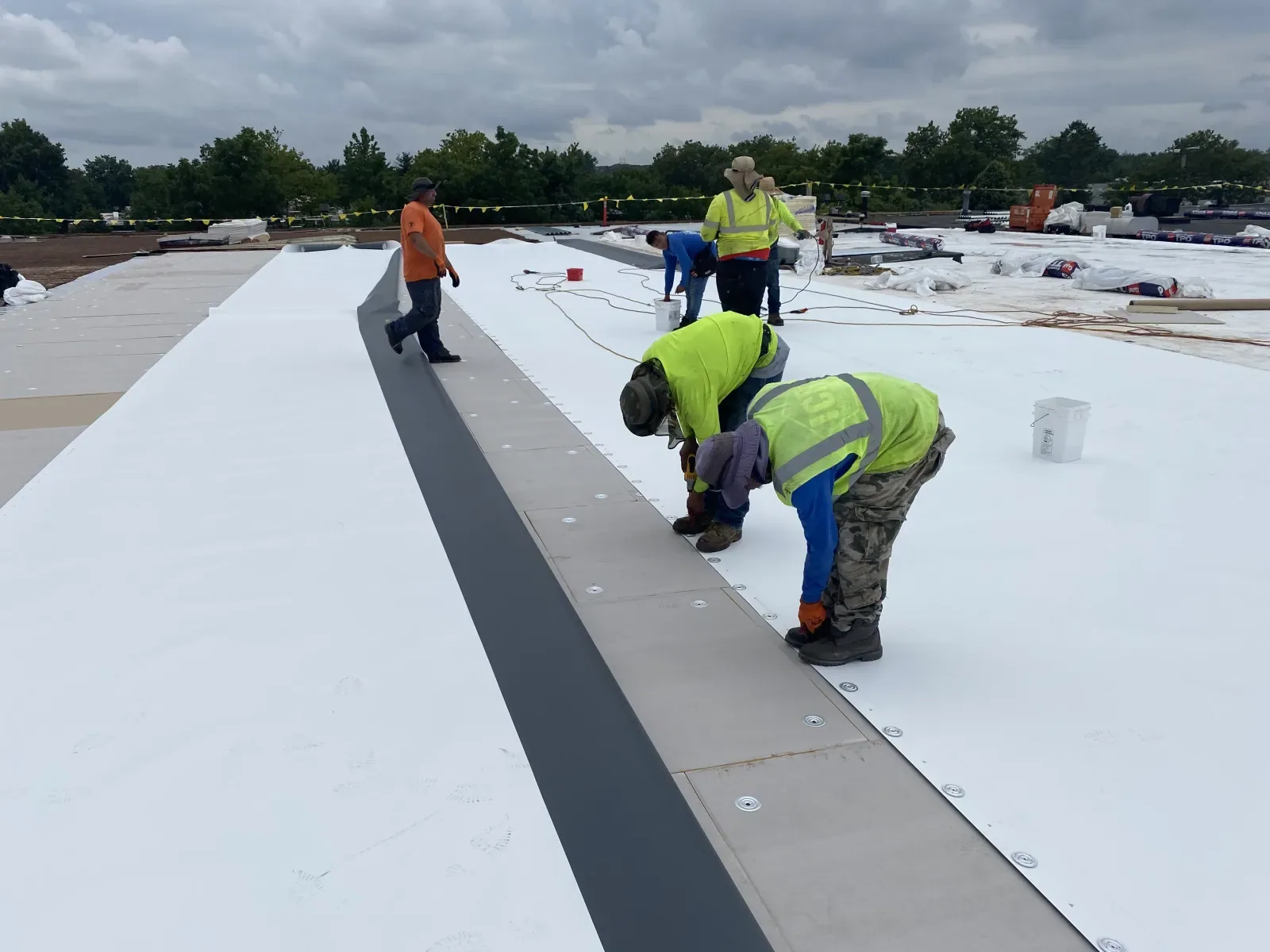 Commercial roof replacement in Visalia, CA Commercial roof replacement in Visalia, CA